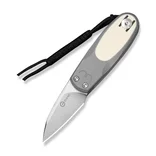 Ніж складаний кишеньковий Civivi Purr, (4.65 см) Nitro-V / G10 чорний/білий — Photo 18