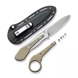 Ніж фіксований тактичний Civivi Varius, (9.5 см) D2 / G10 коричневий — Photo 27