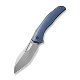 Ніж складаний туристичний Weknife Ignio Mystery Box, (8.39 см) Damasteel (Hakkapella) / 6AL4V Titanium чорний — Photo 22