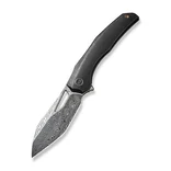Ніж складаний туристичний Weknife Ignio Mystery Box, (8.39 см) Damasteel (Hakkapella) / 6AL4V Titanium чорний — Photo 21