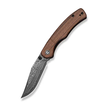 Нож фиксированный туристический Civivi Carveth (9,1 см) AEB-L / G10 оранжевый / черный с чехлом — Photo 47