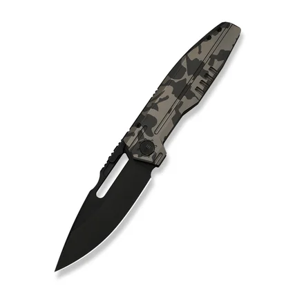 Ніж складаний туристичний Civivi Pentad (8.8 см) Damascus / Micarta синій/білий — Photo 49