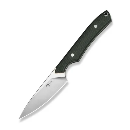 Ніж фіксований кишеньковий Civivi High Grass Field Knife (7,4 см) 14C28N / G10 помаранчевий з чохлом — Photo 38