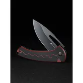 Ніж складаний туристичний Sencut Squiggy, (9.9 см) 9Cr18MoV / G10 червоно-чорний — Photo 23