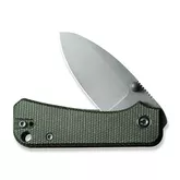 Ніж складаний кишеньковий Civivi Baby Banter, (5.9 см) Nitro-V / Micarta зелений — Photo 11