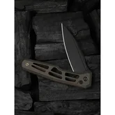 Ніж складаний туристичний Weknife Dressytak (8.6 см) Bohler M390 / Titanium бронзовий — Photo 23