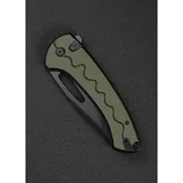 Нож складной туристический Sencut Squiggy, (9.9 см) 9Cr18MoV / G10 черно-зеленый — Photo 24