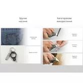 Ніж складаний кишеньковий Civivi Pyrus, (1.6 см) 14C28N / Carbon Fiber темно-сірий — Photo 24