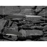 Ніж складаний Weknife Acuminal WE23070-DS1 — Photo 43