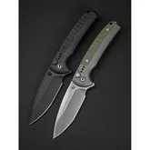 Ніж складаний туристичний Civivi Sentinel Strike II, (9.4 см) Nitro-V / Aluminum &amp; FRN чорний — Photo 37