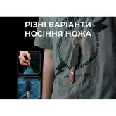 Нож фиксированный тактический Civivi Mini Elementum, (5.7 см) Nitro-V / Guibourtia Wood — Photo 22