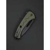 Нож складной туристический Sencut Squiggy, (9.9 см) 9Cr18MoV / G10 черно-зеленый — Photo 25