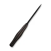 Нож фиксированный туристический Weknife Notchline, (8.7 см) CPM S35VN / Carbon Fiber медный с чехлом — Photo 16