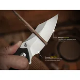 Нож складной туристический Civivi Pentad (8.8 см) Nitro-V / G10 черный — Photo 27