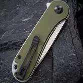 Нож складной карманный Civivi Elementum, (7.5 см) D2 / G10 оливковый — Photo 13