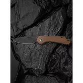 Ніж складаний кишеньковий Civivi Elementum Slip Joint, (7.5 см) 14C28N / Guibourtia Wood — Photo 34