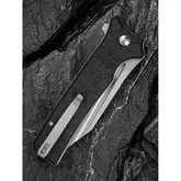 Ніж складаний туристичний Civivi Neurohaptic, (9.5 см) Nitro-V / G10 чорний — Photo 31