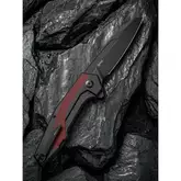 Ніж складаний туристичний Civivi Hypersonic, (9.4 см) 14C28N / Steel &amp; G10 чорно-бордовий — Photo 28