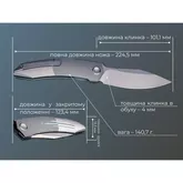 Ніж складаний Weknife Sine Wave WE23069B-2 — Photo 43