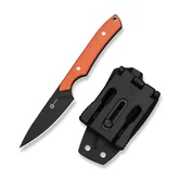 Ніж фіксований кишеньковий Civivi High Grass Field Knife (7,4 см) 14C28N / G10 помаранчевий з чохлом — Photo 14