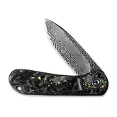 Ніж складаний кишеньковий Civivi Elementum, (7.5 см) Damascus / Carbon Fiber сірий — Photo 20