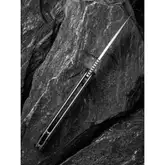 Ніж складаний кишеньковий Civivi Elementum, (7.5 см) Damascus / Carbon Fiber &amp; G10 — Photo 28