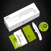 Нож фиксированный тактический Civivi SOKN, (7.2 см) Nitro-V / G10 серый — Photo 37