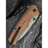 Ніж складаний туристичний Civivi Photonix, (9.4 см) Damascus / Guibourtia Wood — Photo 32