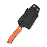 Ніж фіксований кишеньковий Civivi High Grass Field Knife (7,4 см) 14C28N / G10 помаранчевий з чохлом — Photo 19