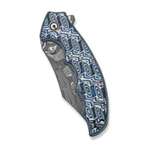Нож складной туристический Civivi Pentad (8.8 см) Damascus / Micarta синий / белый — Photo 18