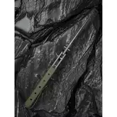 Ніж складаний туристичний Civivi Sentinel Strike II, (9.4 см) Nitro-V / Aluminum &amp; FRN темно-зелений — Photo 34