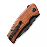 Ніж складаний кишеньковий Civivi Regulatron, (7.6 см) Nitro-V / Guibourtia Wood — Photo 22