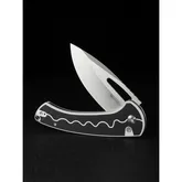 Нож складной туристический Sencut Squiggy, (9.9 см) 9Cr18MoV / G10 черно-белый — Photo 23