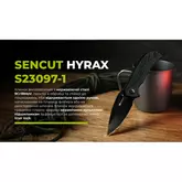 Ніж складаний туристичний Sencut Hyrax, (8.4 см) 9Cr18MoV / G10 чорний — Photo 33