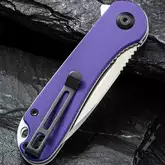 Ніж складаний кишеньковий Civivi Elementum, (7.5 см) D2 / G10 фіолетовий — Photo 15