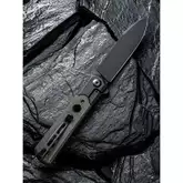 Ніж складаний туристичний Civivi Banneret, (8.8 см) Nitro-V / Stainless &amp; Micarta чорний — Photo 27