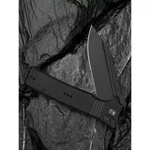 Ніж складаний туристичний Civivi Neurohaptic, (9.5 см) Nitro-V / G10 чорний — Photo 29