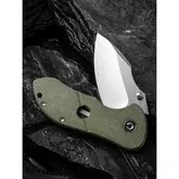 Ніж складаний кишеньковий Civivi Gordo, (6.4 см) D2 / Micarta оливковий — Photo 29