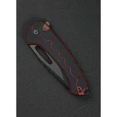 Ніж складаний туристичний Sencut Squiggy, (9.9 см) 9Cr18MoV / G10 червоно-чорний — Photo 24