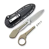 Ніж фіксований тактичний Civivi Varius, (9.5 см) D2 / G10 коричневий — Photo 13