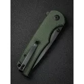 Ніж складаний туристичний Sencut Praktisk, (9.1 см) 9Cr18MoV / Micarta темно-зелений — Photo 29