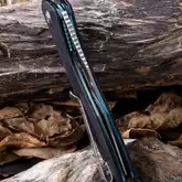 Ніж складаний туристичний Civivi Baklash, (8.9 см) 9Cr18MoV / G10 синій — Photo 14