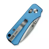 Ніж складаний кишеньковий Civivi Baby Banter 2, (5.9 см) Nitro-V / Aluminum синій — Photo 18