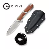 Нож фиксированный тактический Civivi Mini Elementum, (5.7 см) Nitro-V / Guibourtia Wood — Photo 20