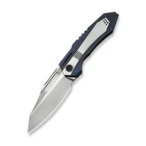 Нож складной туристический Weknife Bogey (9.3 см) Bohler M390 / Titanium синий — Photo 13