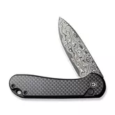 Ніж складаний кишеньковий Civivi Elementum II, (7.5 см) Damascus / Carbon Fiber &amp; G10 — Photo 11
