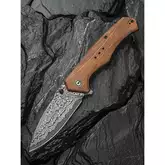 Ніж складаний туристичний Civivi Photonix, (9.4 см) Damascus / Guibourtia Wood — Photo 28