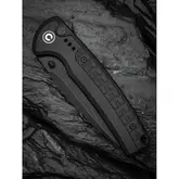 Ніж складаний туристичний Civivi Sentinel Strike II, (9.4 см) Nitro-V / Aluminum &amp; FRN чорний — Photo 31