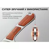 Нож фиксированный тактический Civivi Mini Elementum, (5.7 см) Nitro-V / Guibourtia Wood — Photo 25