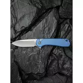 Нож складной карманный Civivi Elementum II, (7.5 см) Nitro-V / Aluminum синий — Photo 35